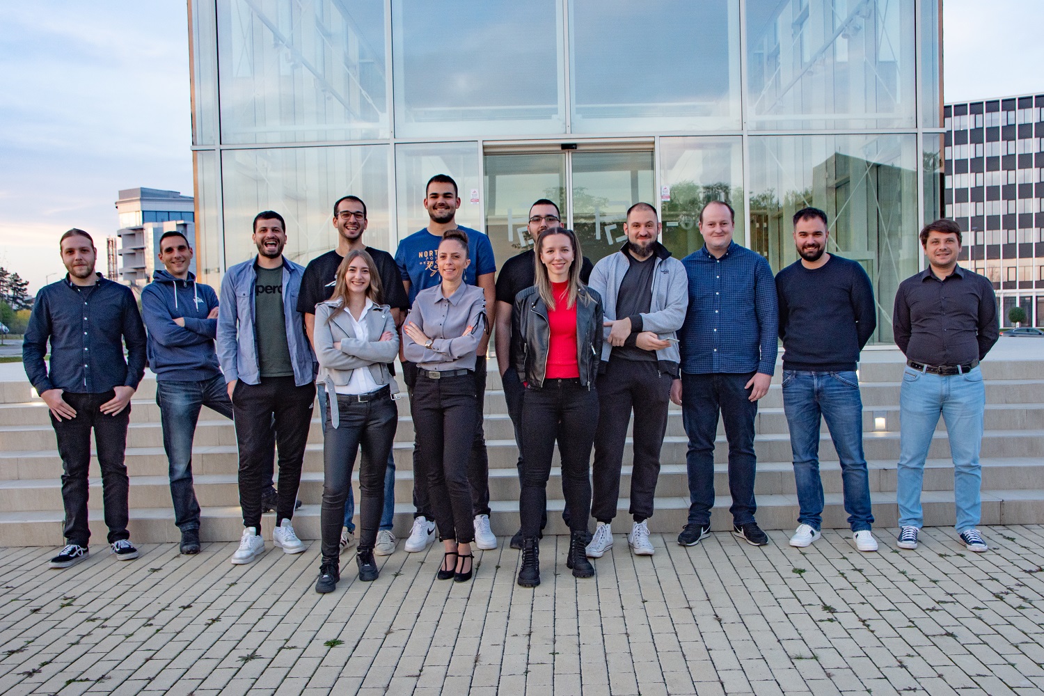 Employees at the company
